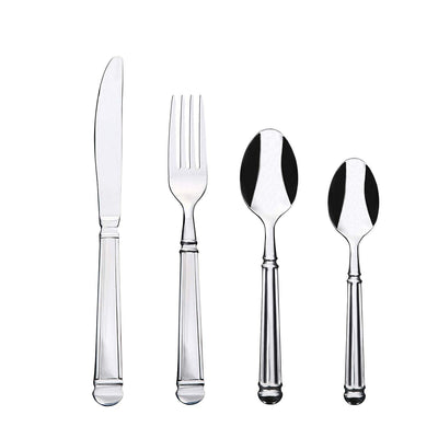 Lorena 20 pcs Silverware Flatware Cutlery Set, Stainless Steel Utensils (Service for 4), Aldora