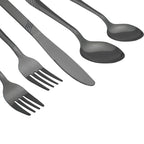 EcoTrend Swirl 48 Piece Black Recycled Stainless Steel and Packaging