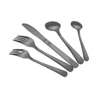 EcoTrend Swirl 48 Piece Black Recycled Stainless Steel and Packaging