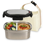 KOOMADE 33oz Vacuum Insulated Lunch Box Set with Lunch Bag – Leakproof Stainless Steel Bento Food Container