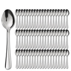 60-Piece Stainless Steel Silverware Set - Polished Dinner Spoons, Tea Spoons & Dinner Forks