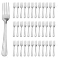36/60-Piece Stainless Steel Dinner Forks Set, 7.1" Food-Grade Metal Forks for Home & Restaurant