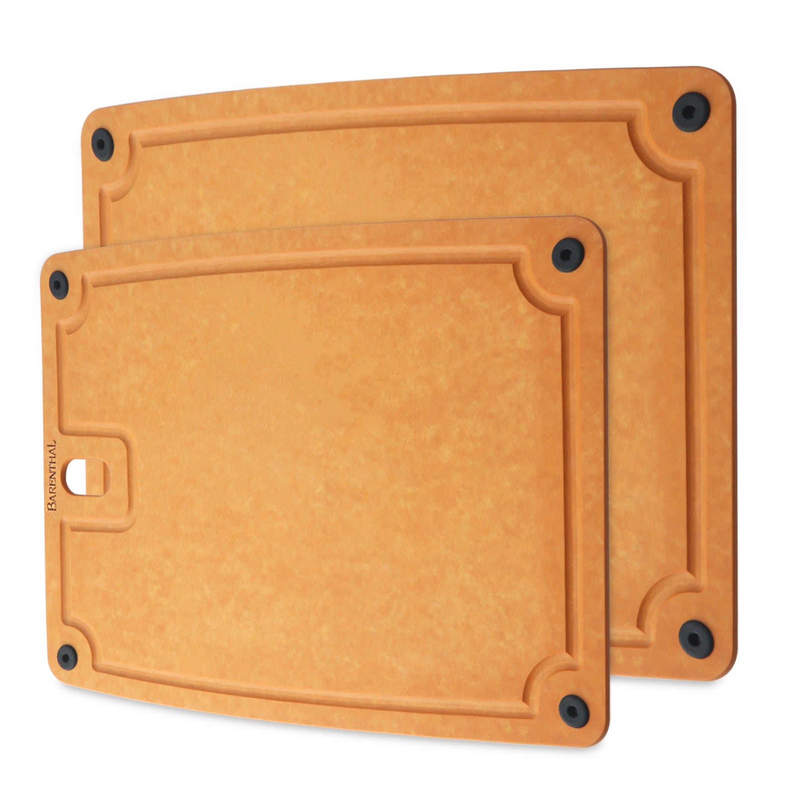 Barenthal Eco-Friendly Composite Cutting Board Set of 2, Reversible Cutting Boards with Handles, Dishwasher Safe