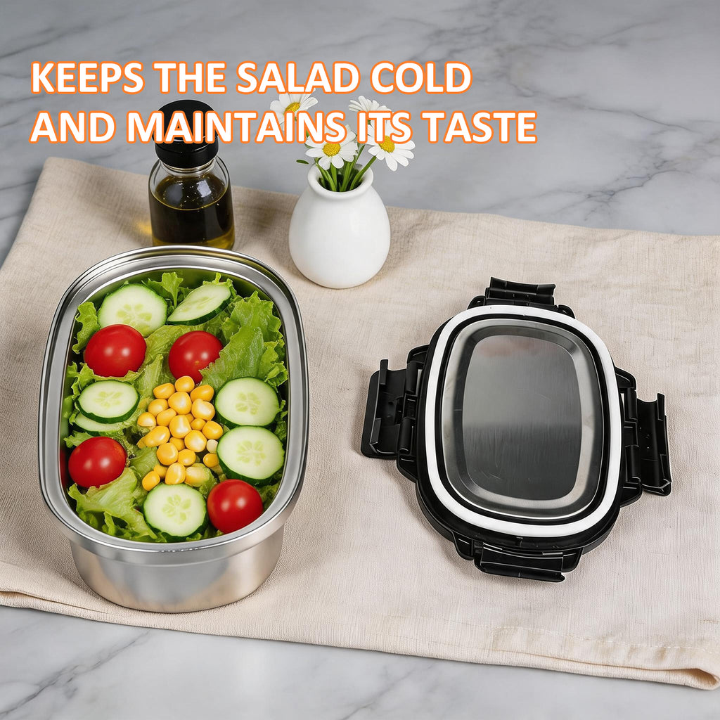 KOOMADE 33oz Vacuum Insulated Lunch Box Set with Lunch Bag – Leakproof Stainless Steel Bento Food Container