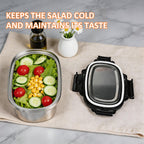KOOMADE 33oz Vacuum Insulated Lunch Box Set with Lunch Bag – Leakproof Stainless Steel Bento Food Container