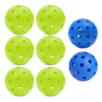 Koomade 8/16 Pack 40-Hole Pickleball Balls, USAPA Standard, Durable Outdoor/Indoor Pickle Balls with Consistent Bounce, Multi-Color Bulk Set for All Courts