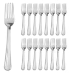 16-Piece Stainless Steel Dinner Fork Set – Durable & Elegant Tableware for Everyday Use
