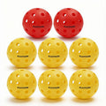 Koomade 8 /16 Pack 40-Hole Pickleball Balls - Durable, Consistent Bounce for All Courts