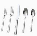 20PCS Stainless Steel Tableware Set Silverware set, Durable, Modern, and Versatile Utensils for Restaurants, Hotels, Family Gatherings, and Outdoor Events - Premium Quality, Rust-Resistant, and Easy to Clean, Perfect for Holiday, Christmas, New Year Gifts