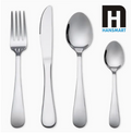 24Piece - Silverware set Stainless Steel Flatware Set for 6 People - Tableware Set Includes Knife Fork Spoon, Cutlery Set Dishwasher Safe, Tableware Set for Christmas Holiday Celebration