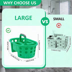 SimplyKleen Set of 2 Bathroom Organizer Baskets - Multipurpose Cabinet Storage Bins