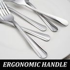 16-Piece Stainless Steel Dinner Fork Set – Durable & Elegant Tableware for Everyday Use