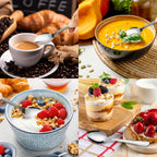 36/60-Piece Stainless Steel Teaspoons, 5.9" Food-Grade Coffee & Tea Spoons for Home & Kitchen