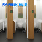 1/2 Pack Toilet Plunger, Heavy Duty Rubber Plunger with Long Handle for Bathroom Kitchen Drains