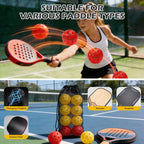 Koomade 8 /16 Pack 40-Hole Pickleball Balls - Durable, Consistent Bounce for All Courts