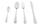 EcoTrend Swirl 48 Piece Silver Recycled Stainless Steel and Packaging