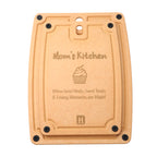 Hansmart 2-pc. Eco-Friendly Etched Composite Reversible Cutting Board Set with Handles