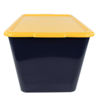 SimplyKleen 14.5-gal. (58-qt.) Fan-Tastic Plastic Storage Containers, 6 Team Color Options,(Pack of 2 or 4)