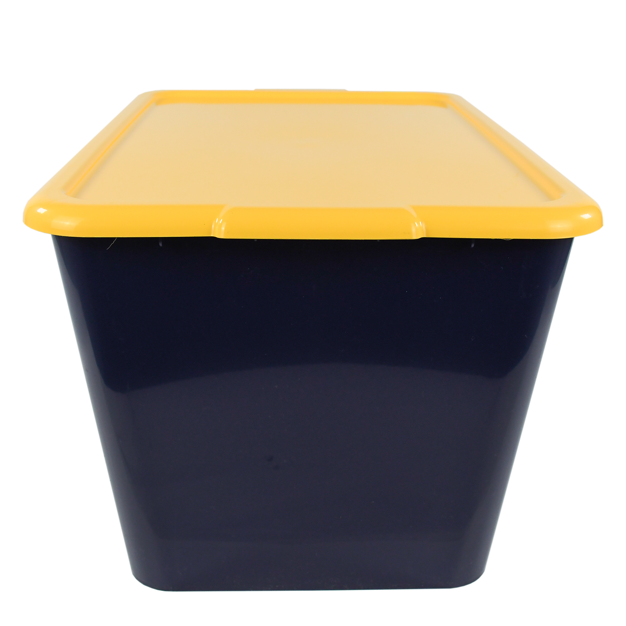 SimplyKleen 14.5-gal. (58-qt.) Fan-Tastic Plastic Storage Containers, 6 Team Color Options,(Pack of 2 or 4)