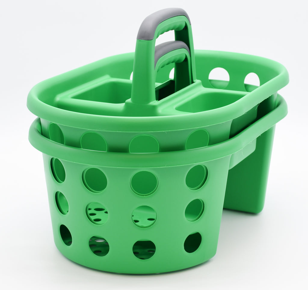 SimplyKleen Set of 2 Bathroom and Cabinet Multipurpose Organizer Baskets