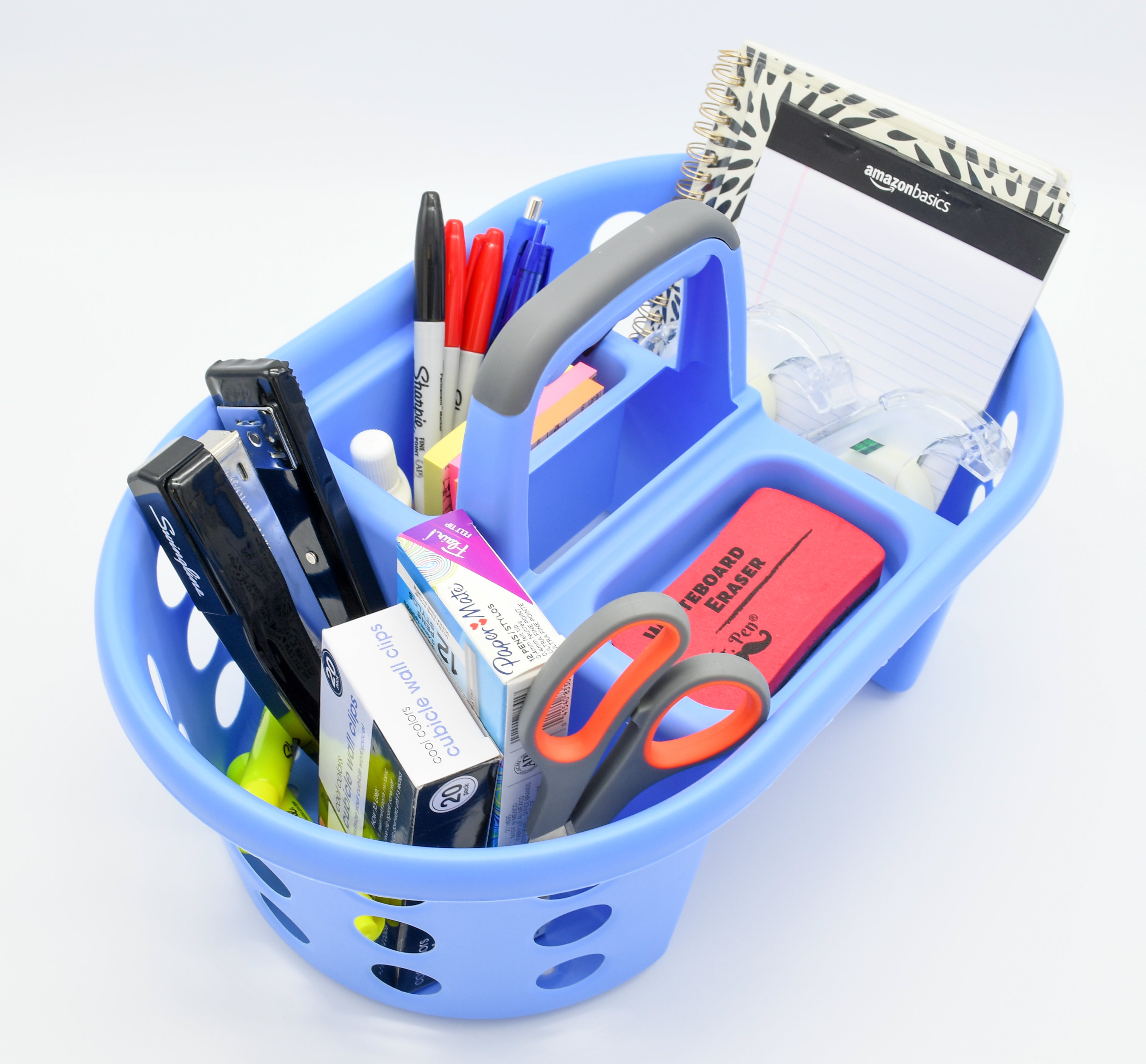 SimplyKleen Set of 2 Bathroom and Cabinet Multipurpose Organizer Baskets