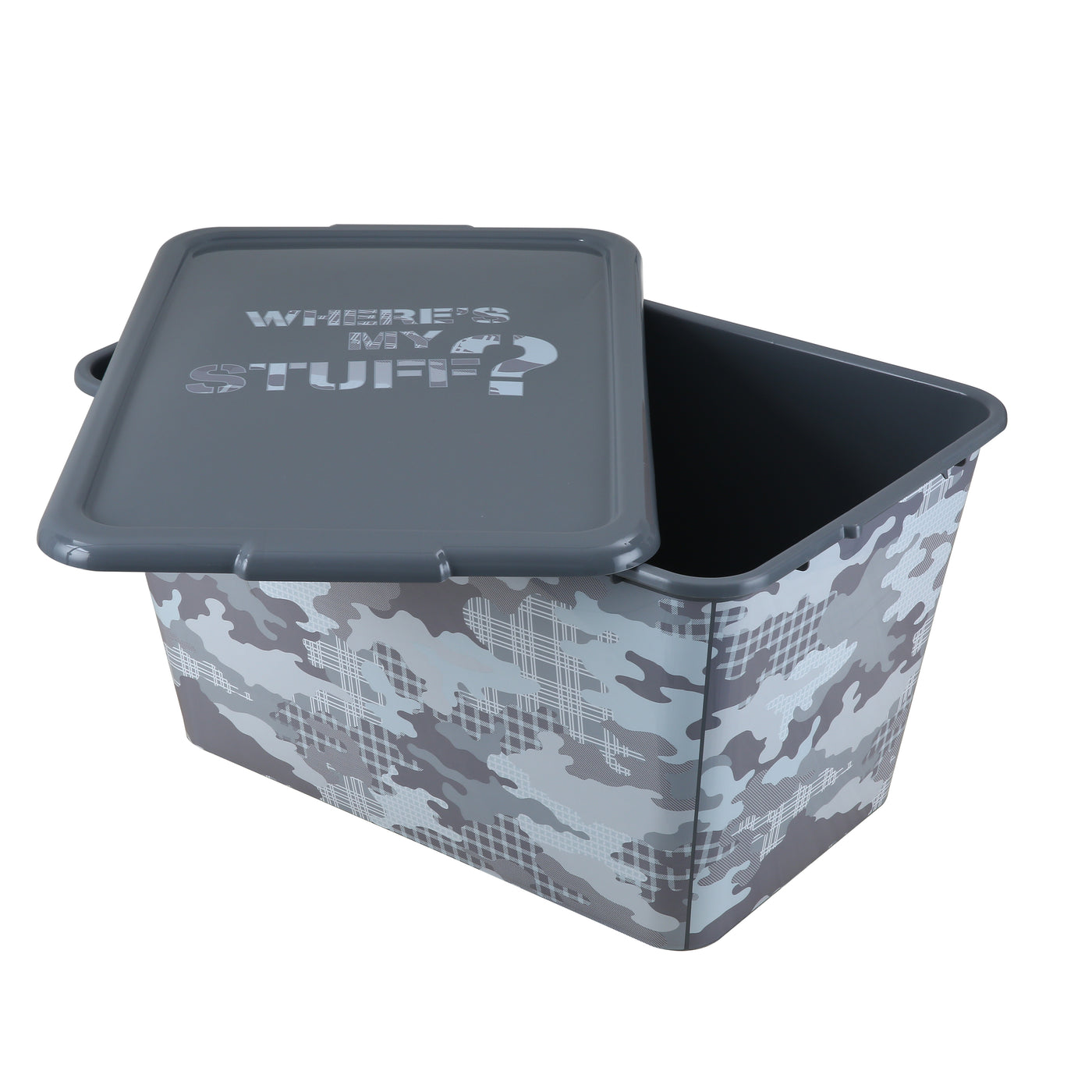 SimplyKleen 14.5-gal. Themed Storage Container Bins with Lids (Pack of 4)