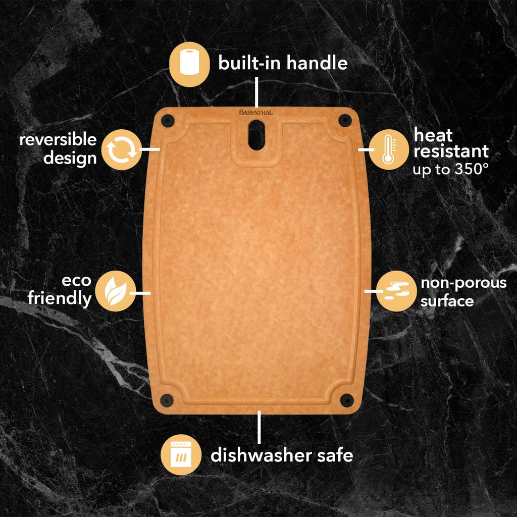 Barenthal 2-pc. Eco-Friendly Composite Reversible Cutting Board Set with Handles