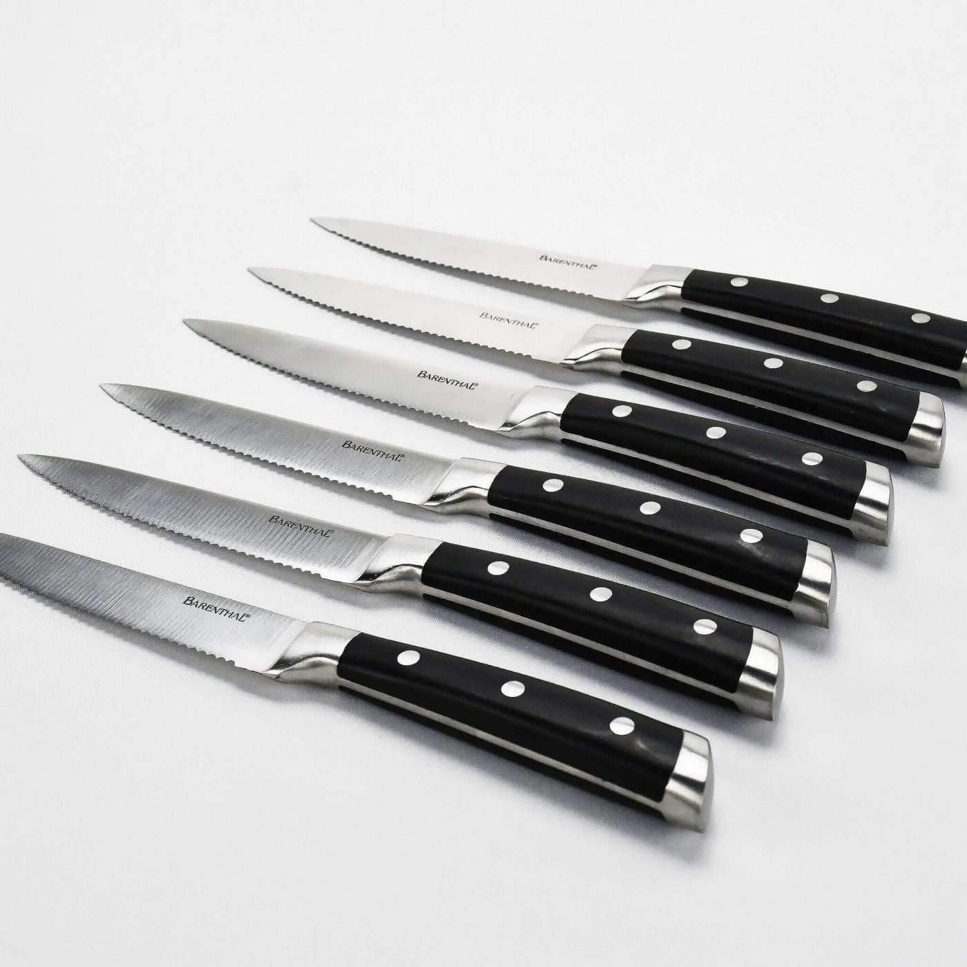 Barenthal 6-pc. 18/10 German Stainless Steel Steak Knife Set with Velvet-Lined Storage Case
