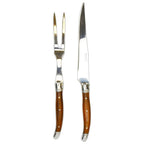 Barenthal 2-piece Carving Set Stainless Steel Blade with Non-Slip Grip Wood Handle