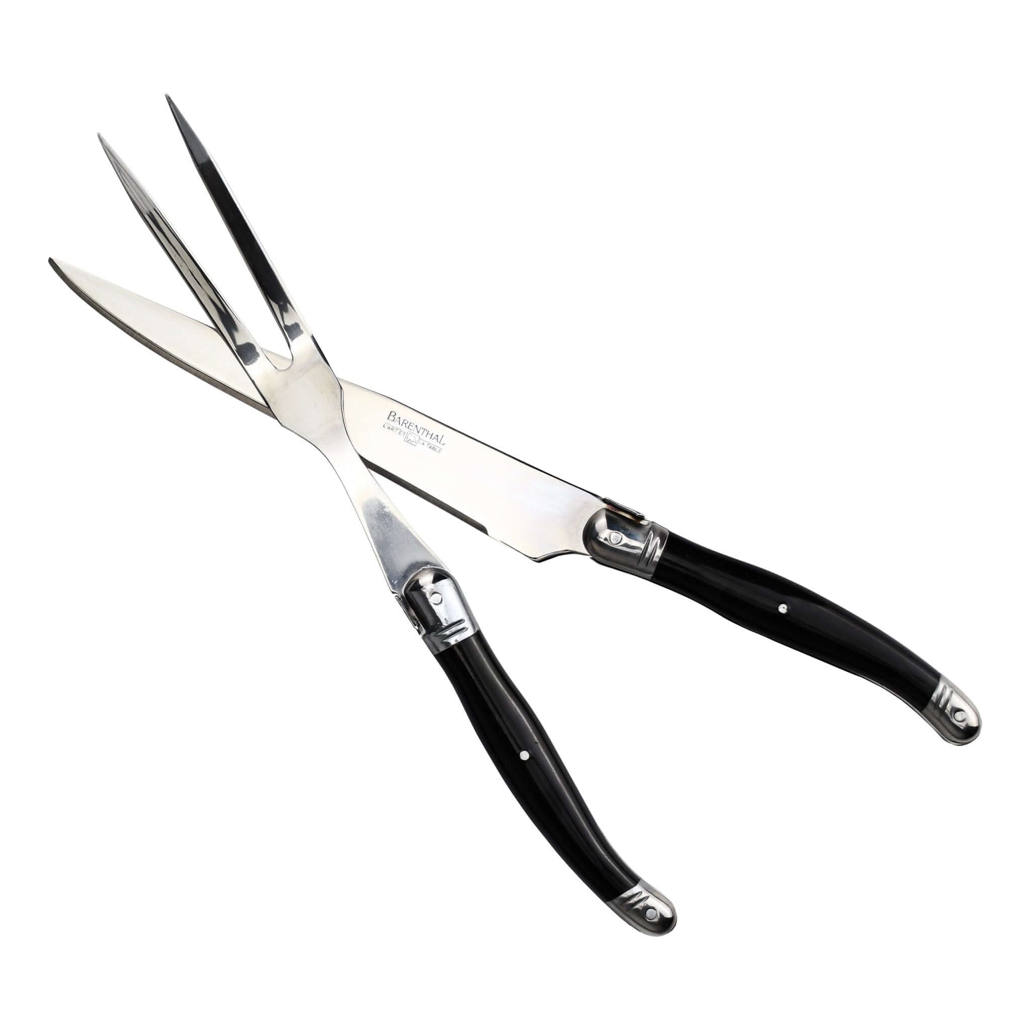 Barenthal 2-piece Carving Set Stainless Steel Blade with Non-Slip Grip Wood Handle