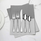 KitchenTrend 20-piece Stainless Steel Silverware Set (Service for 4) Fleet