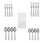 KitchenTrend 20-piece Stainless Steel Silverware Set (Service for 4) Fleet
