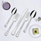 Lorena 20-Piece Stainless Steel Silverware Flatware Cutlery Set, Service for 4, Abra