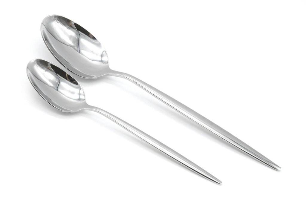 Lorena 20-Piece Stainless Steel Silverware Flatware Cutlery Set, Service for 4, Eclipse