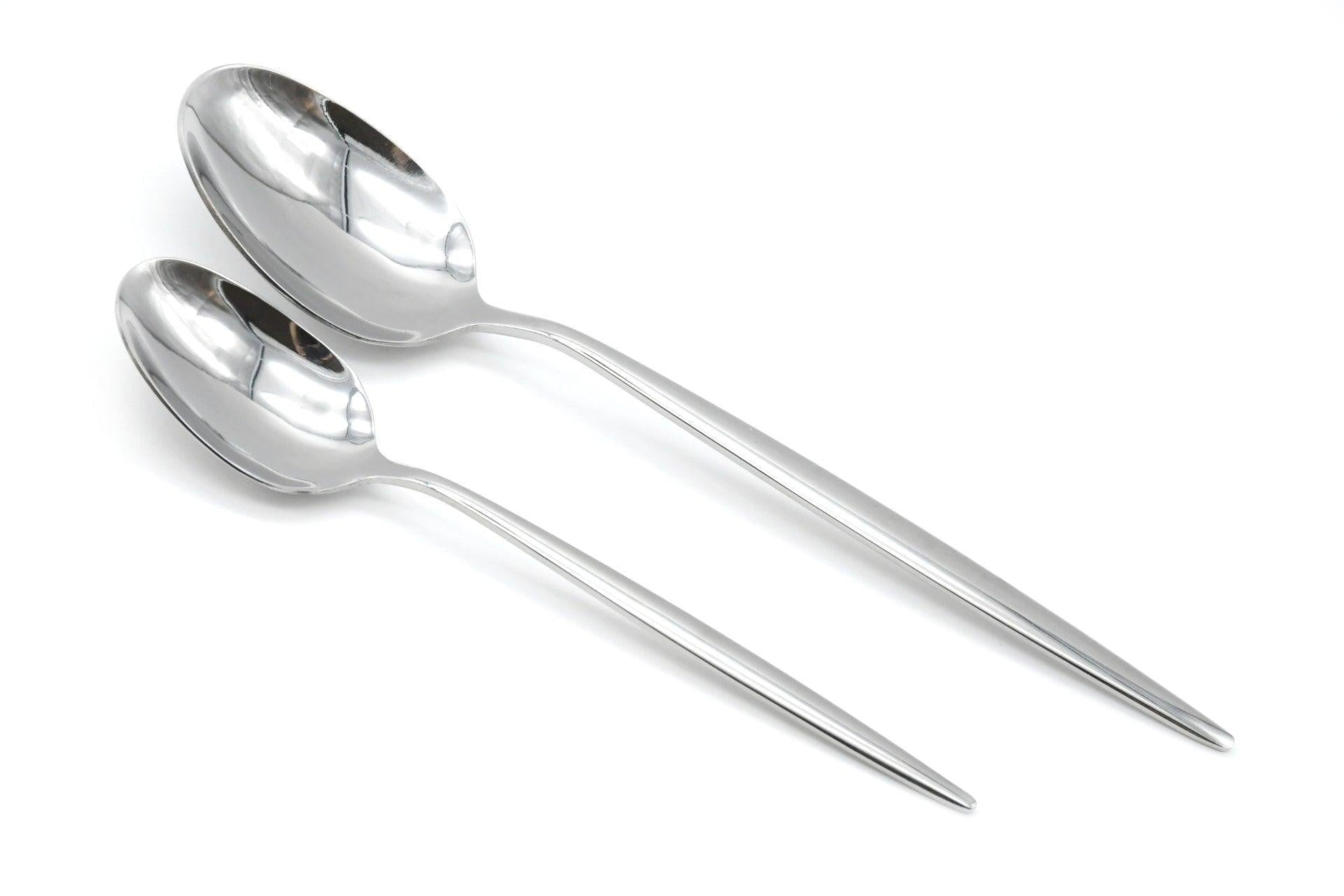 Lorena 20-Piece Stainless Steel Silverware Flatware Cutlery Set, Service for 4, Eclipse
