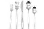 Lorena 20-Piece Stainless Steel Silverware Flatware Cutlery Set, Service for 4, Eclipse