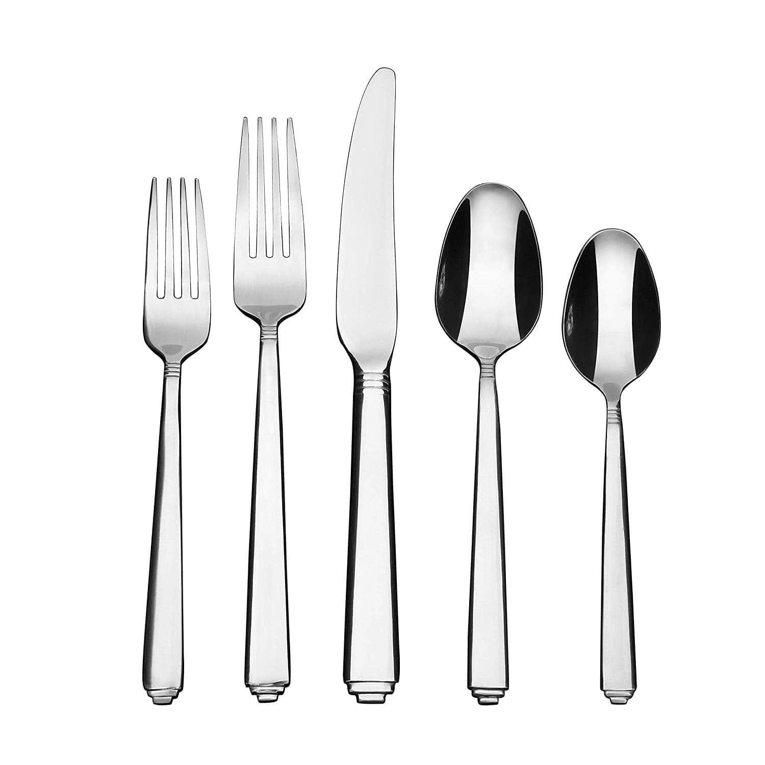 Lorena 20-piece Stainless Steel Silverware Set , Service for 4, FLUGH