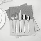 Lorena 20-piece Stainless Steel Silverware Set , Service for 4, FLUGH