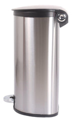 SimplyKleen Corinth  Stainless Steel Trash Can with Lid