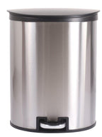 SimplyKleen Corinth  Stainless Steel Trash Can with Lid