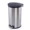 SimplyKleen Corinth  Stainless Steel Trash Can with Lid