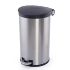 SimplyKleen Corinth  Stainless Steel Trash Can with Lid
