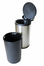 SimplyKleen Corinth  Stainless Steel Trash Can with Lid
