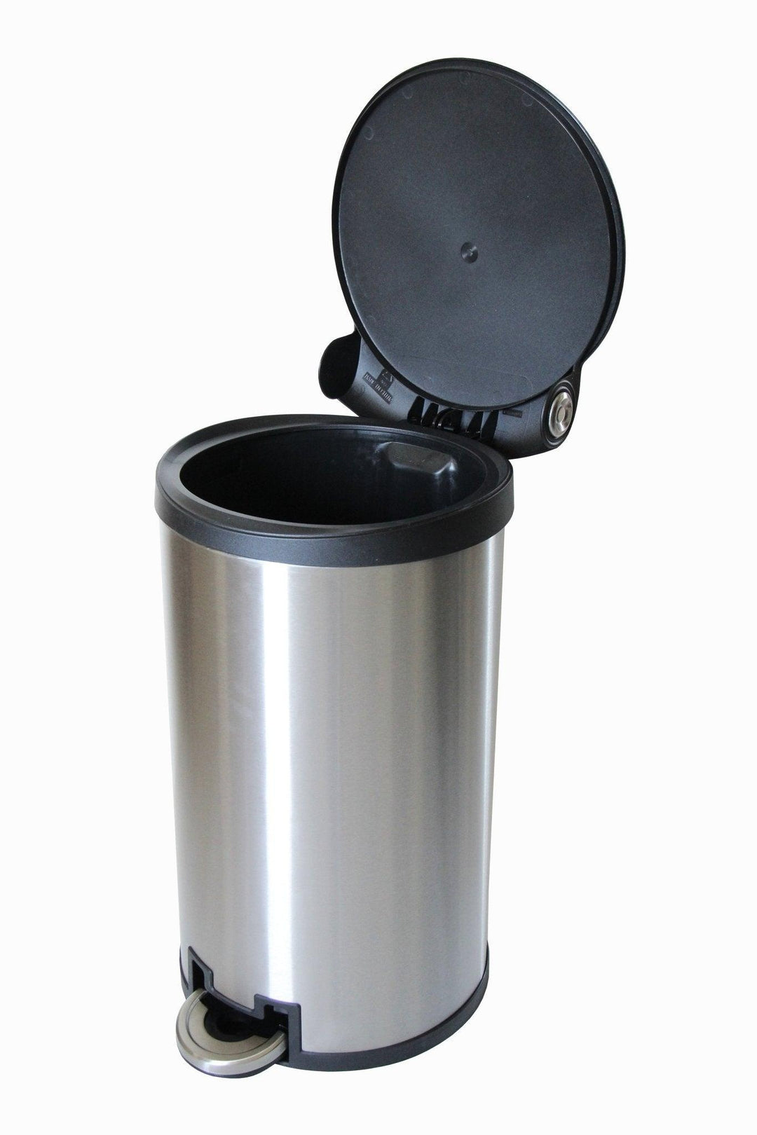 SimplyKleen Corinth Stainless Steel Trash Can with Lid