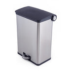 SimplyKleen Corinth  Stainless Steel Trash Can with Lid