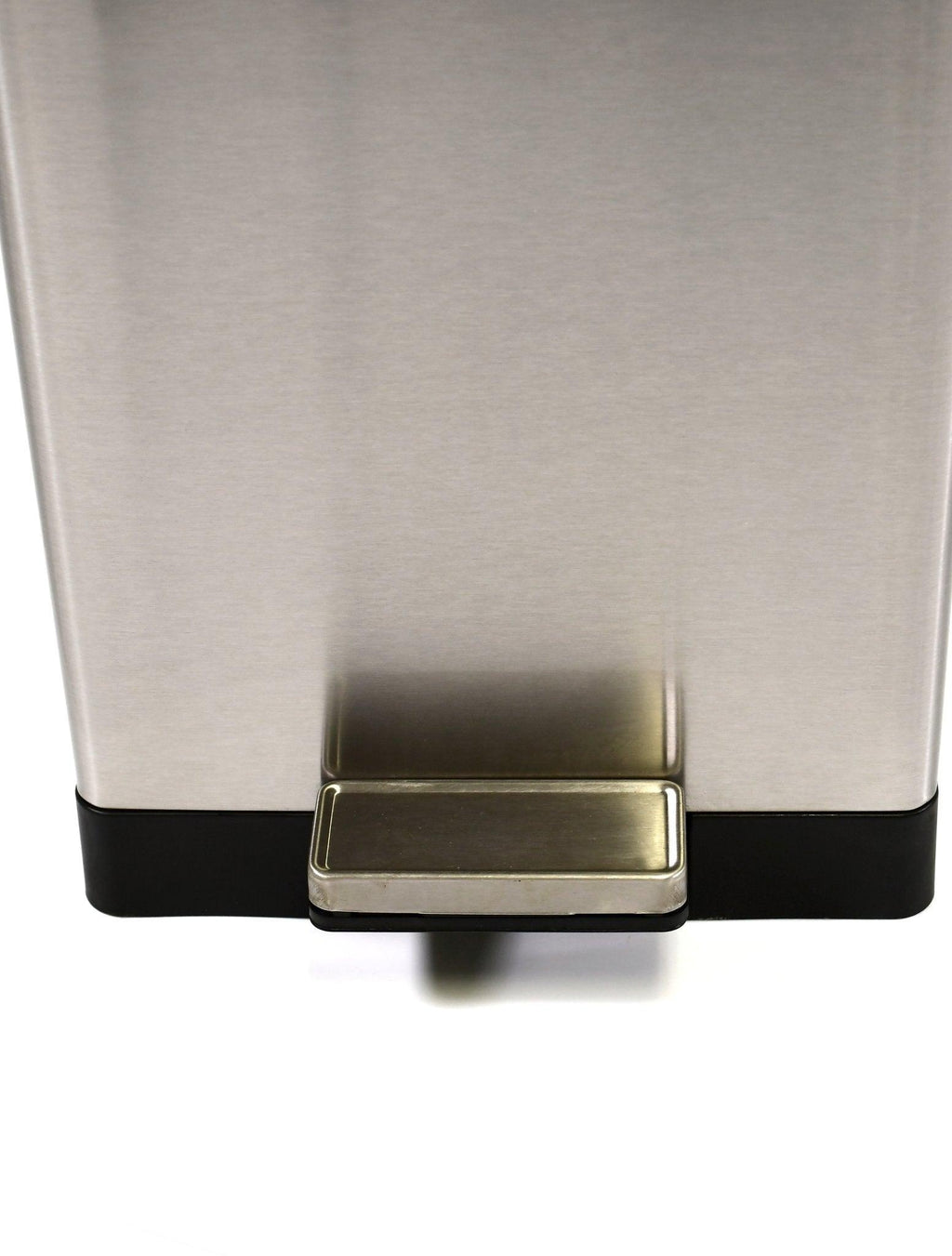 SimplyKleen Kleen-Fit Stainless Steel Trash Can with Lid