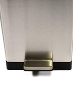 SimplyKleen Kleen-Fit Stainless Steel Trash Can with Lid