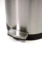SimplyKleen Kleen-Fit Stainless Steel Trash Can with Lid