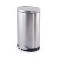 SimplyKleen Kleen-Fit Stainless Steel Trash Can with Lid
