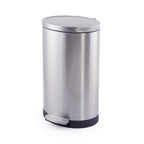 SimplyKleen Kleen-Fit Stainless Steel Trash Can with Lid